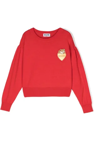 Moschino Teddy Bear-appliqué sweater