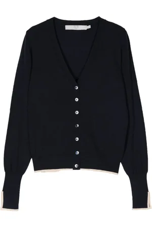 SEVENTY BY SERGIO TEGON Contrasting-trim cardigan