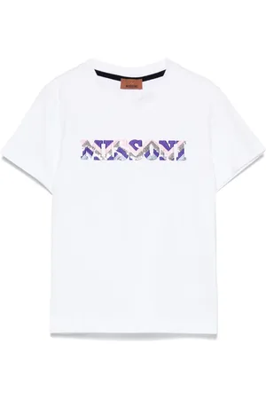 Missoni Logo-embroidered T-shirt