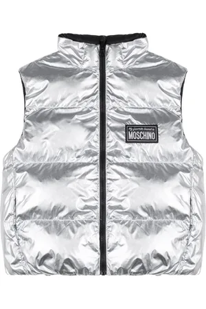 Moschino Logo-appliqué gilet