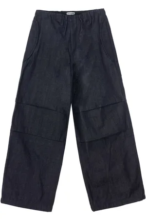 Jil Sander Elasticated denim trousers