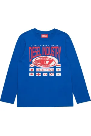 Diesel Diesel Industry-print cotton T-shirt