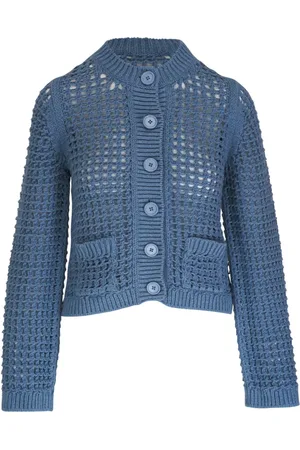 Dorothee Schumacher Round neck open-knit cardigan