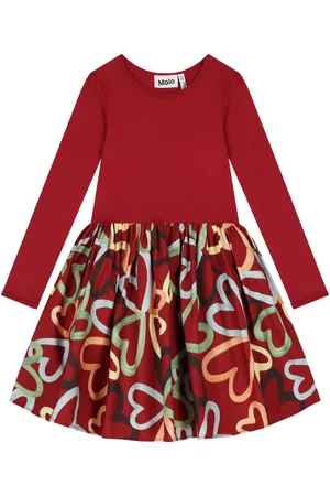 Molo Heart-print dress