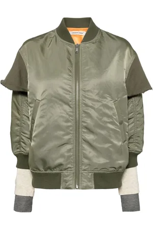 UNDERCOVER Layered zip-up bomber jacket
