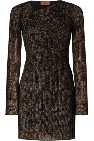 Missoni Gathered tulle mini dress