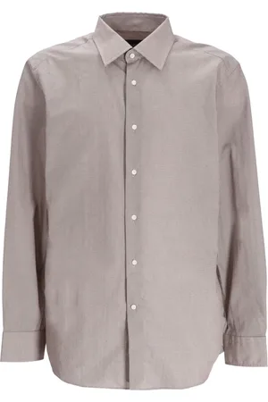 HUGO BOSS Geometric-pattern shirt