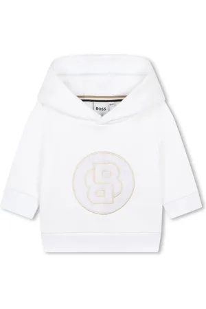 HUGO BOSS Logo-embroidered hoodie
