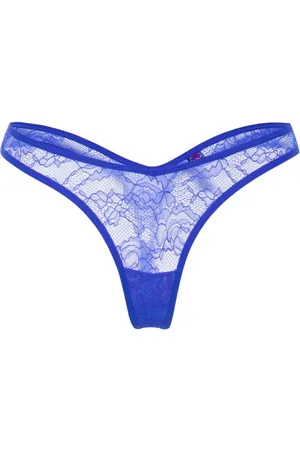 MAISON CLOSE Lace tanga briefs