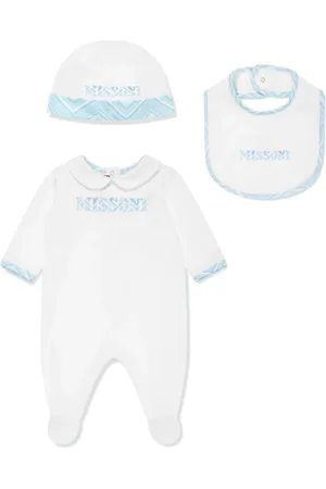 Missoni Logo-print babygrow set (set of three)