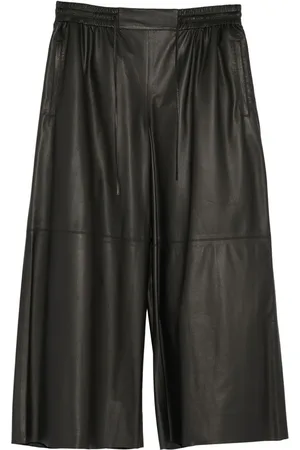YVES SALOMON Culotte leather trousers