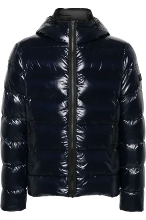 FAY Logo-pacth jacket