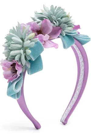 COLORICHIARI Floral-appliqué hairband