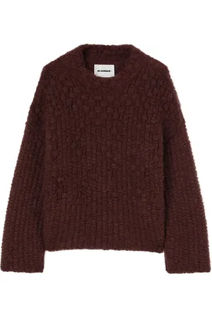 Jil Sander Chunky-knit mock-neck jumper