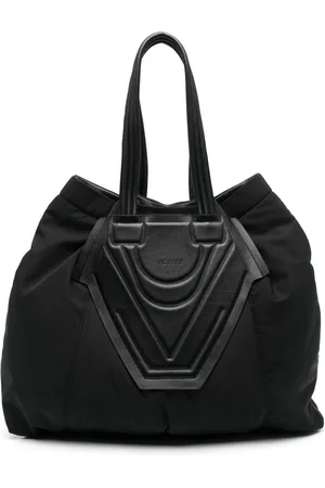 vic matiè Logo-debossed tote bag