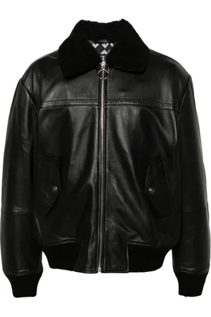 VERSACE Leather jacket