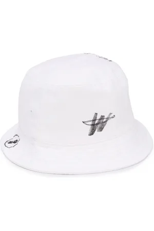 We11 Done Logo print bucket hat
