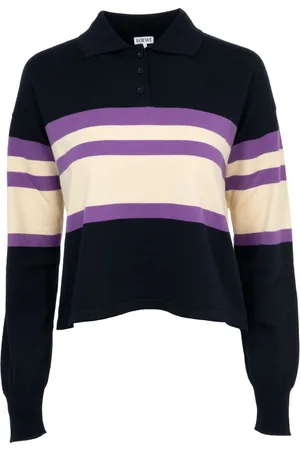Loewe Polo-collar cotton jumper