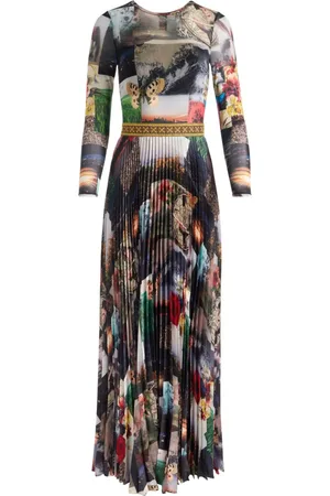 ALICE+OLIVIA Ivey pleated dress