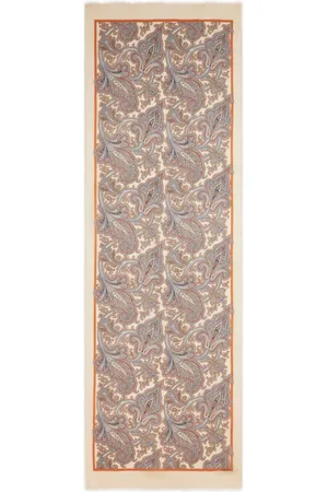 Etro Paisley-print cashmere scarf