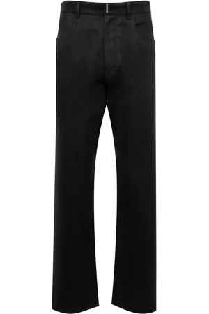 Givenchy Logo-tag straight-leg trousers