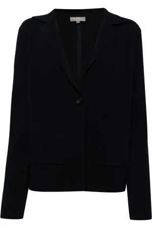 N.PEAL Single breasted cashmere blazer
