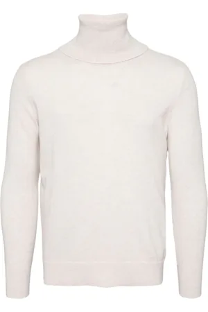 N.PEAL Trafalgar Roll Neck organic cashmere jumper