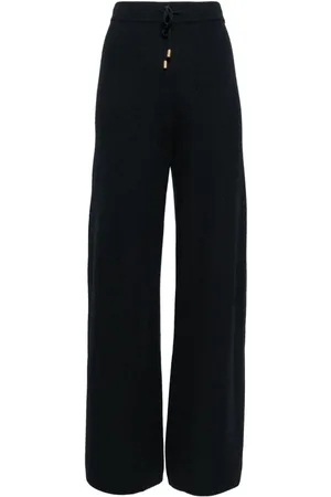 N.PEAL Honeycomb knit trousers