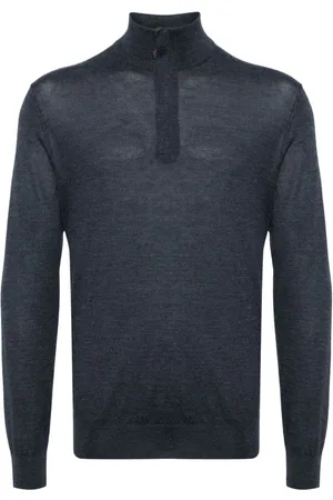 N.PEAL Regant FG half zip jumper