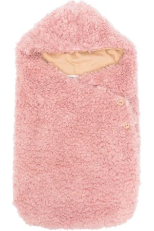TEDDY & MINOU Faux-shearling sleeping bag