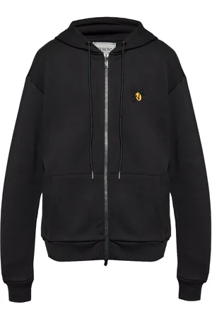 Iceberg Logo-embroidered cotton hoodie