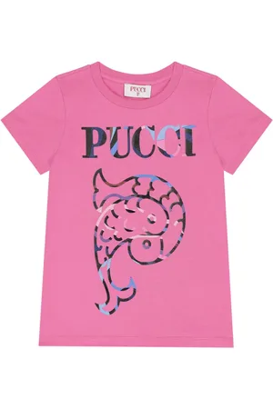 PUCCI Junior Logo-print T-shirt