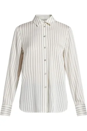 Vince Striped slim-fit shirt