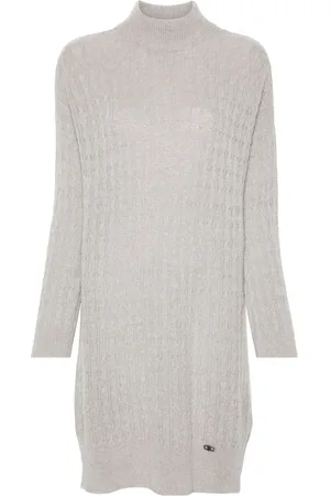 Liu Jo Cable-knit mini dress