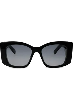 Stella McCartney Chain-link butterfly-frame sunglasses