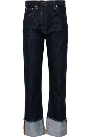 SEMICOUTURE Turn-up hem jeans