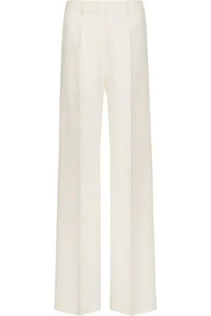 VALENTINO GARAVANI Toile Iconograph-jacquard Crepe Couture trousers