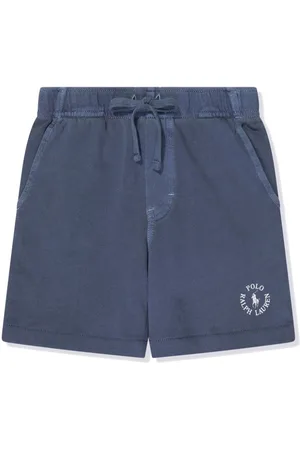 Ralph Lauren Logo-print terry-cloth shorts