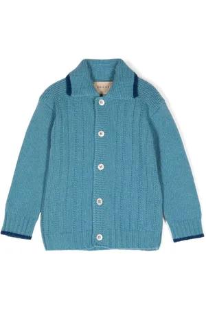 Gucci Raised-logo cardigan