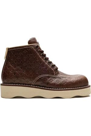 LOUIS VUITTON X Tyler The Creator Waves high derby "Moka " shoes