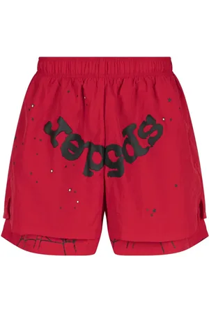 Sp5der OG Web Double Layer shorts