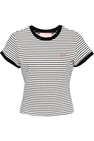 BAPY Striped cotton T-shirts