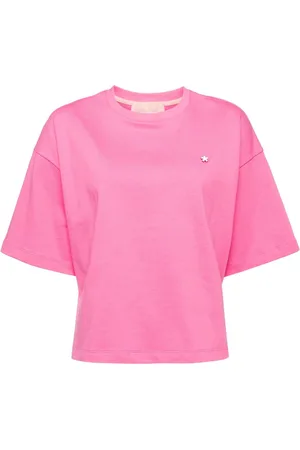 BAPY Pin-fastening cotton T-shirt