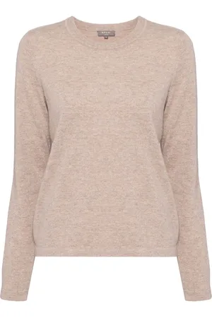 N.PEAL Fine-ribbed jumper