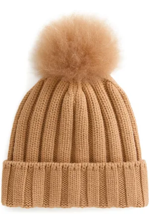 Woolrich Pompom virgin wool beanie