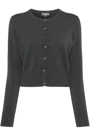 N.PEAL Crew-neck cardigan