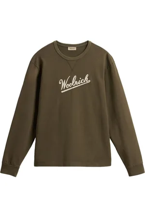Woolrich Embroidered-logo cotton T-shirt