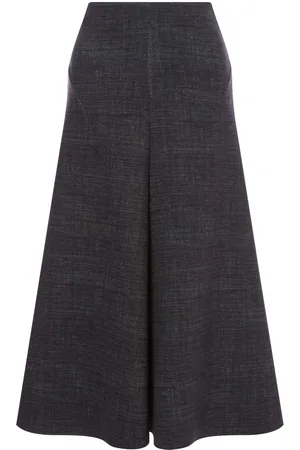 Serafini A-line midi skirt
