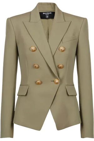 Balmain Button-detail double breasted blazer
