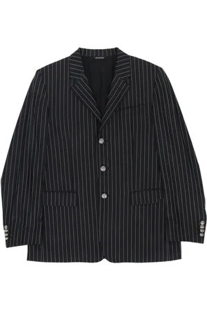 VERSACE 1980s pinstripe blazer